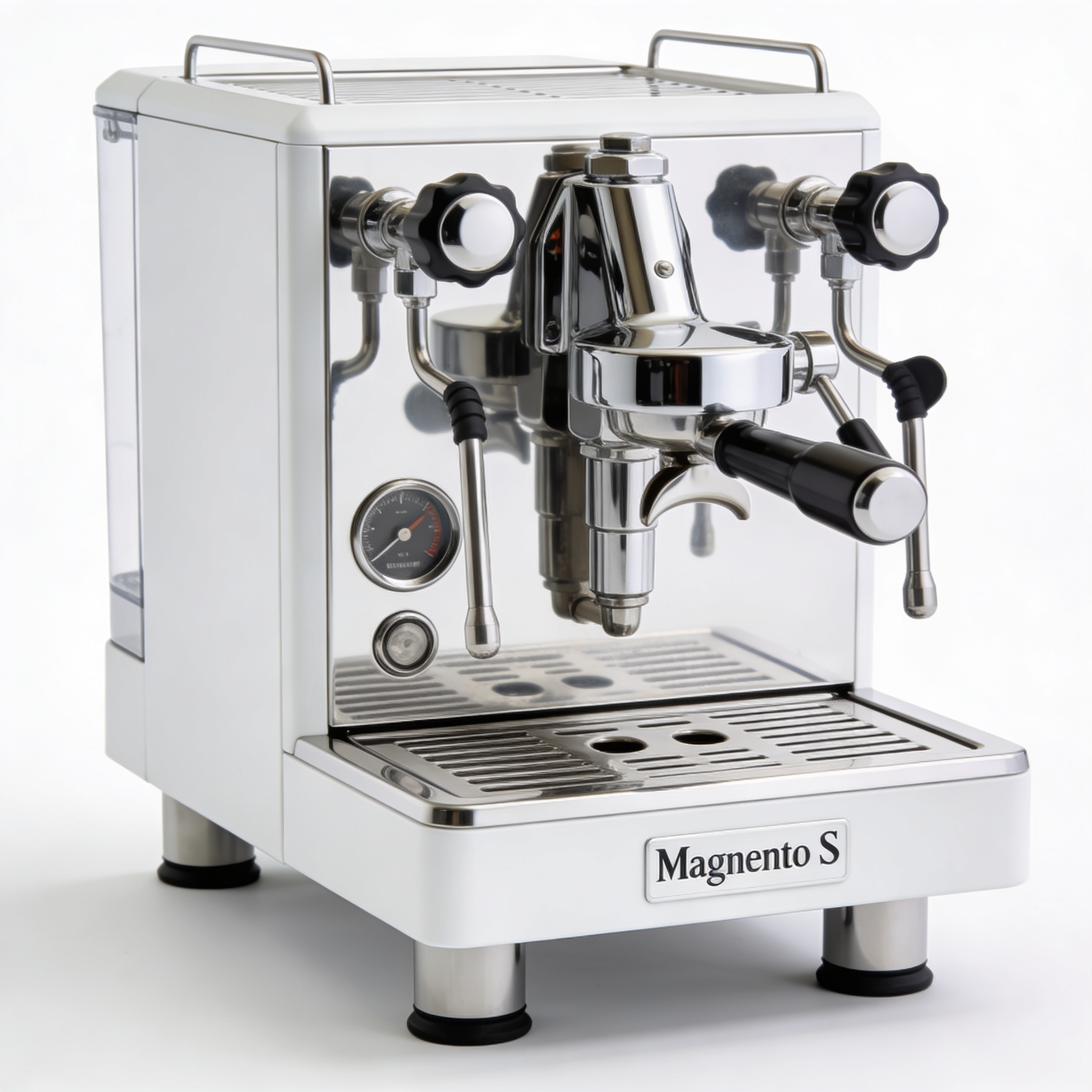 Blue Harborfoods De'Longhi Magnifica S - Perfetto Automatic Coffee Machine with Manual Milk Frother, Espresso and Cappuccino Machine, Control Panel with Buttons, Black (ECAM11.112.B)