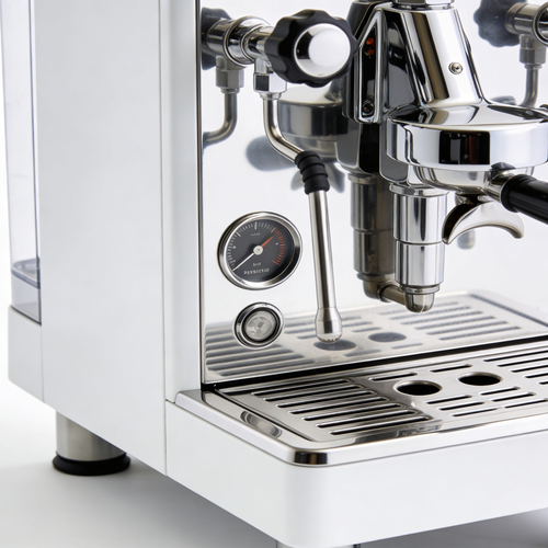 Blue Harborfoods De'Longhi Magnifica S - Perfetto Automatic Coffee Machine with Manual Milk Frother, Espresso and Cappuccino Machine, Control Panel with Buttons, Black (ECAM11.112.B)
